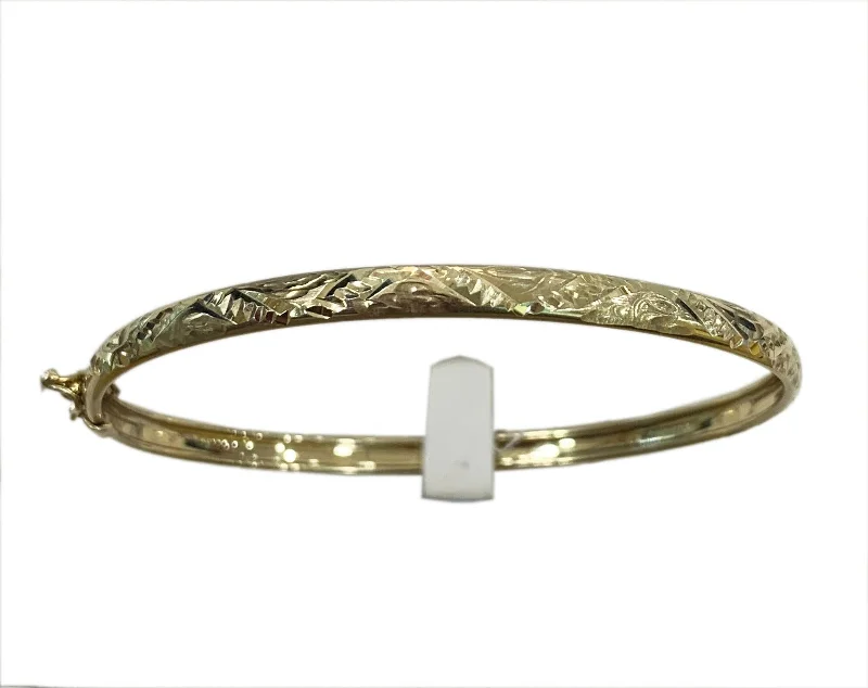 Diamond Bangles-Gold Bangle