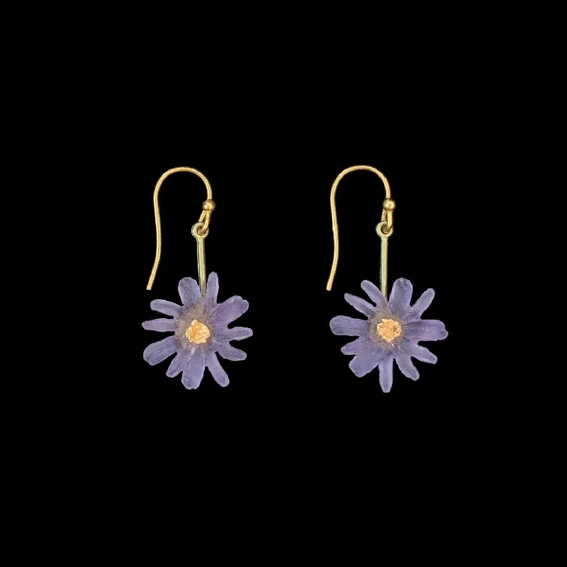 Elegant Drop Earrings-Aster Earrings - Single Drop