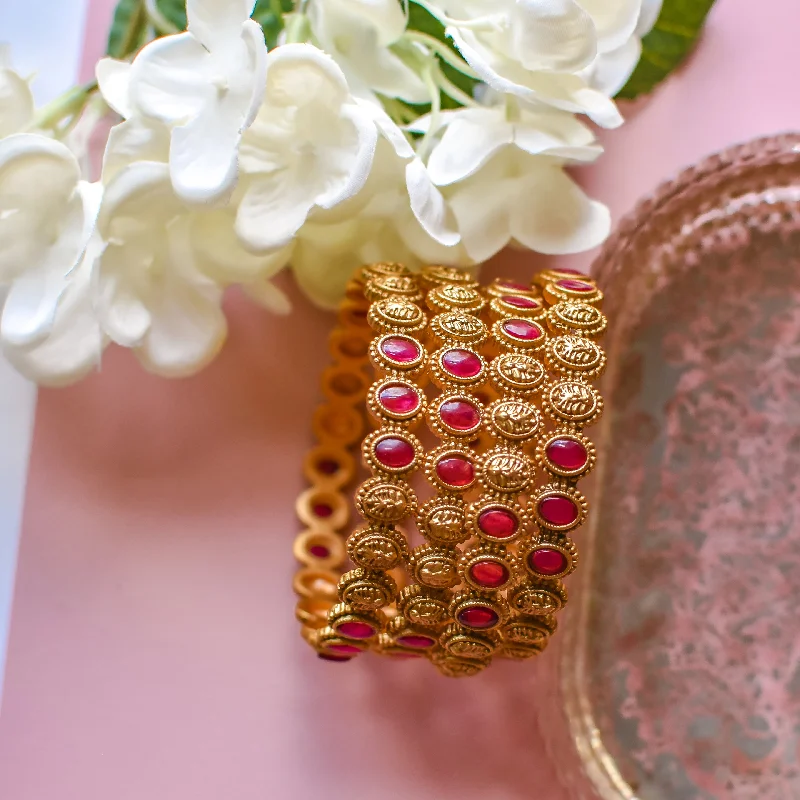 Beautiful Gold Bangles-Amiliah Bangles