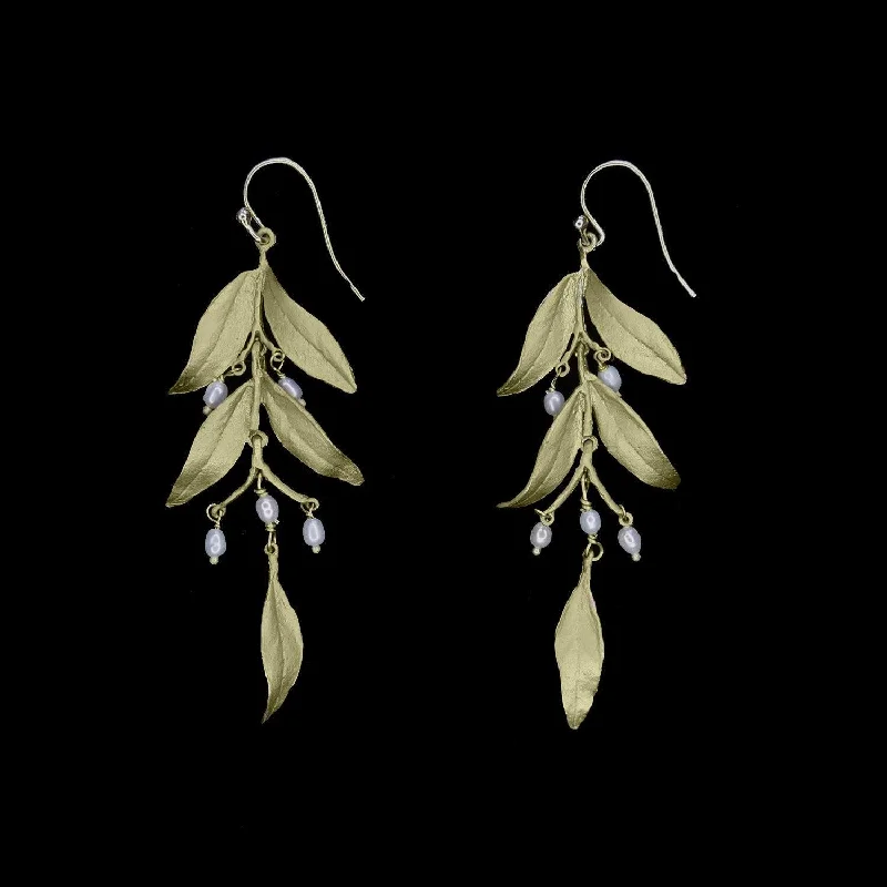 Chic Dangle Earrings-Tapestry Earrings - Statement Wire