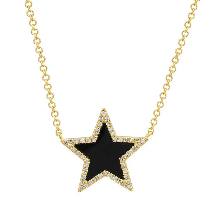 Luxurious Pendant Necklaces-MEG STAR NECKLACE