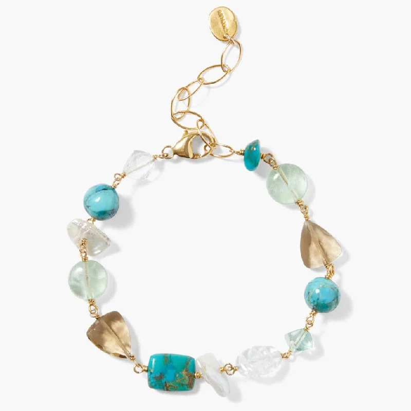 Beautiful Designer Bracelets-Mave Bracelet Turquoise Mix