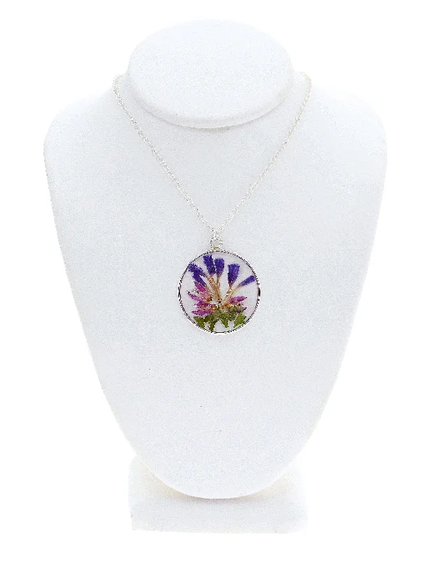 Unique Diamond Necklaces-Botanical Garden Necklace - Style BG3