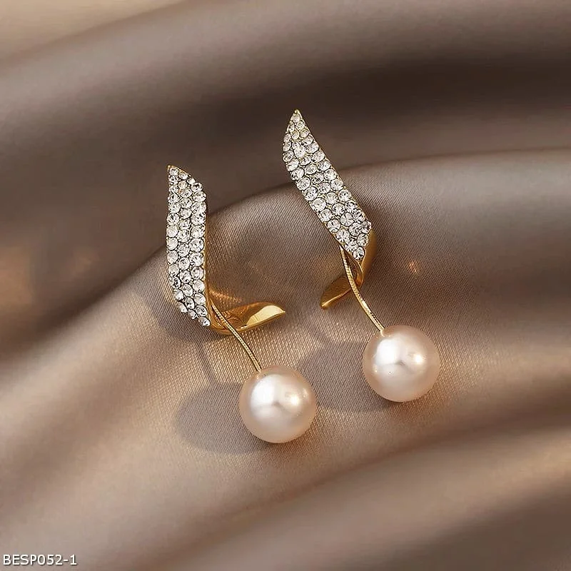 Fine Jewelry Earrings-Pearl drop earrings