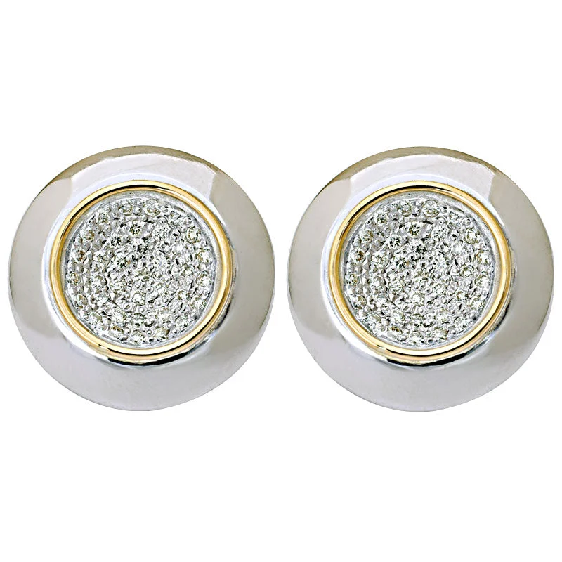 Artistic Pearl Earrings-Earrings-Diamond