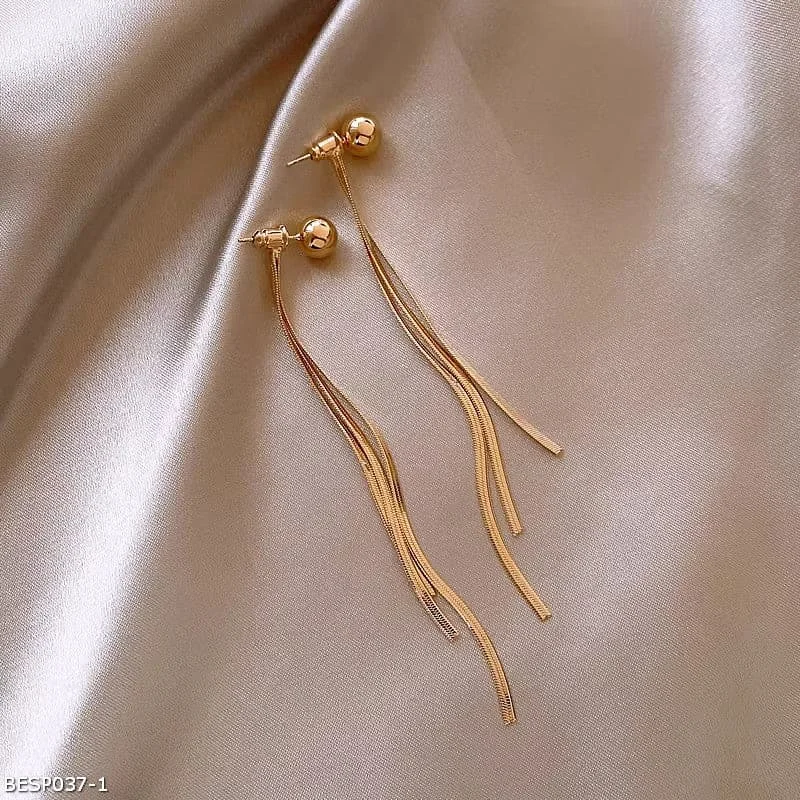 Unique Wedding Earrings-Tassel  eardrop earrings