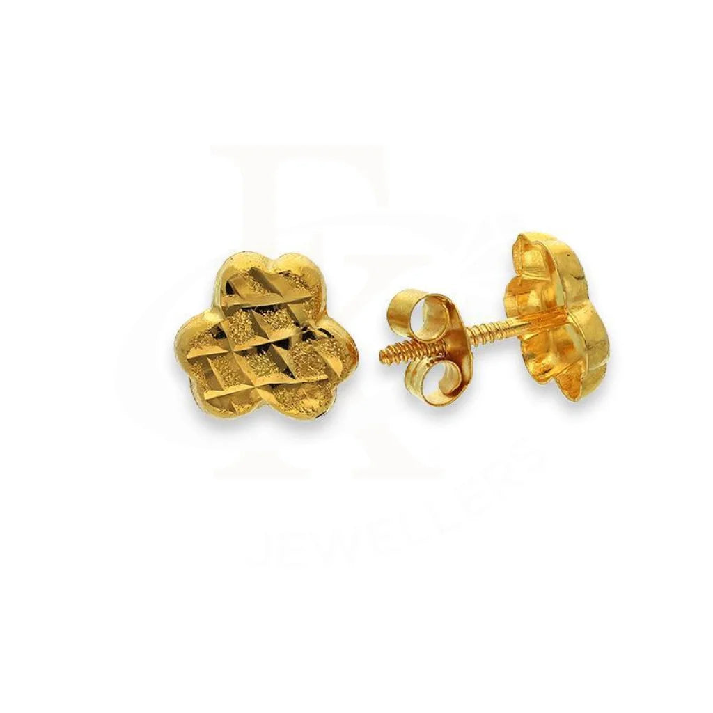 Colorful Earrings for Women-Gold Stud Earrings 18KT - FKJERN18K2305