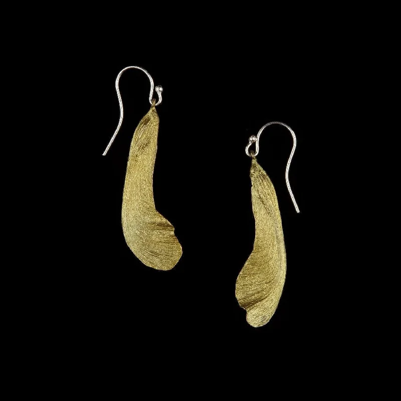 Statement Earrings for Weddings-Samara Earring - Single Wire Bronze