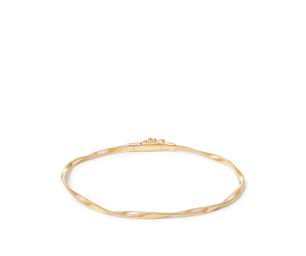 Bohemian Style Bangles-Marco Bicego Marrakech Collection Yellow Gold Bangle