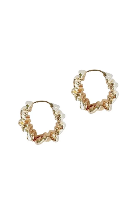 Contemporary Earrings-Chelsea Earrings, Gold